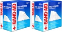 Band Aid Brand First Aid Products Esponjas de gaze estéril Tru-Absorb para limpeza e cushioning feridas, design de baixa linha, 4 polegadas por 4 polegadas, 50 contagem (Pacote de 2)