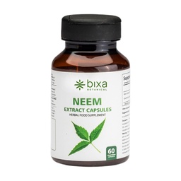 bixa BOTÂNICA Neem Leaf Extract Ayurvedic Natural Herbal Supplement (60 Count of 1))