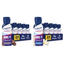 Certifique-se de Agitar Nutrição COMPLETE com 30g de proteína, nutrientes imunológicos, chocolate e sabores de baunilha, pacote de 24 (10 fl oz)