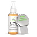 LÍCE de Isabella, mistura de óleos naturais e essenciais, óleo de escalpe não tóxico para piolhos e nits com metal Nit Comb (incluso)