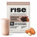 Erva-alimentada Whey Protein Powder - Amostra de amêndoa de chocolate 25g proteína sem sabores artificiais, cores, ou conservantes - sem açúcar, sem glúten, sem soja (Single Serving)