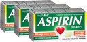 HealthA2Z® Aspirina 81 mg □ Baixa Força □ Entérico Revestido □ Alívio da Dor □ Reduz as Dores Músculos e Cãibras Menores □ Redutor da Febre