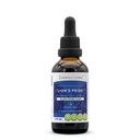 Segredos da tribo - Orgulho do Leão, Fluxo de vasos sanguíneos, Mistura de Suplementos de Ervas Drops extrato líquido sem álcool (2 Fl Oz)