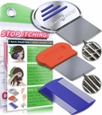 PROPRIEDADE Kit profissional comb de piolhos - para piolhos, nits e remoção da caspa. Resultados rápidos para tratamento de piolhos cabeça - Adequado para todos os tipos de cabelo. Peine para piojos y liendres.