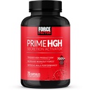 Força Fator Prime HGH Secretion Activator, suplemento HGH para homens com AlphaSize clinicamente estudado para ajudar a aumentar a produção HGH, aumentar a força de treino e melhorar o desempenho, 75 cápsulas