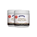 Nutricional Yeast Flakes tempero, Nooch para Vegan Cheese Powder Substitute, 2 lb, 100% puro não fortificado, Não adoçado - Kosher, Glúten livre, Não OGM, Proteína baseada em plantas, Leite livre