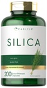 Carlyle Sílica Supplement Cápsulas de Extrato de Rabo-de-Cavalo
