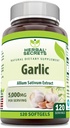 Herbal Secrets suplemento de alho 5000 Mg por serviço , 120 softgels , não-GMO , sem glúten , Made in USA