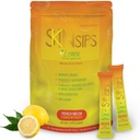 Saúde da pele e energia aumentar bebida mistura livre de açúcar, SOD B (TM), antioxidantes de concentrado de melão francês, On The Go Stick Packs, Limão, 10 Pack