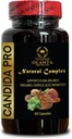 Candida PRO Complex - Natural Candida Cleanse, Wormwood herb Orgânico, Arabinogalactan, Orgânico Anis Sementes Inteiras - 1 Frasco 60 Cápsulas