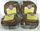 1/2 Baked Brownzzz - Relaxar e aliviar o estresse - Qty. de 4 em caixa - Suplemento dietético com Camomila, Lavanda, Valerian, St. John's Wort e Mais (4)