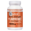 Qunol Turmeric Curcumin Cápsulas, 1000mg Suplemento de força extra, Tecnologia Hidro-Soluble patenteada, Alternativa à Curcumin Turmeric com pimenta preta, 60 Cápsulas Veggie