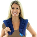 Bed Buddy Microwave Heating Pad - Body Wrap Heat Pad com tecido flexível macio - Para terapia quente ou fria, ótimo para cãibras, dor muscular, dor articular de artrite, dores de cabeça, flashes quentes