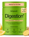 Feel Goods Gut Guardian, Fibra Orgânica, Pó Probiótico e Prebiótico, Livre de Açúcar, Ervas para Bloat, Suporte à Saúde Gut, Saúde Digestiva para Homens e Mulheres, Não OGM, Vegan, Ginger limão, 30 Servings