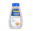 Principais comprimidos de antiácidos de resistência regular - Carbonato de cálcio 500 mg - sabor de fruta variado - 150 mastigável contagem (1 embalagem)