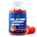 Melatonina 30mg Gummies for Adults (60 Servings) - Apoio ao sono de força máxima com 30mg de Melatonina Per Gummy - Gluten-Free, Açúcar-Free, Não-GMO, 100% Vegetarian, Strawberry Flavor - 60 Gummies