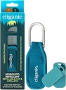 Pacote Repelente de Mosquito Cliganic (1 Clip + 2 Refil Pellets) - Natural DEET-free, óleo essencial infundido