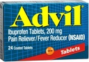 Advil 200 mg Comprimidos Revestidos 24 ea (Pack de 5)