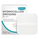 Dimora Hydrocolloid Dressing 4" x 4" para Cuidado de Feridas, 10 Pcs Bandagens de Patch Grande com Auto-adesivo para Bedsore, Queimar, Blister, Acne Care, Super Absorvente para Cura Rápida