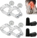 Acupeace Dispositivo de alívio de zumbido, Acupece Anti Clip de alívio de zumbido, Dispositivo para parar de tocar ouvido, Alívio de zumbido para anéis de ouvido-2pars