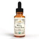 Khroma Herbal Products Organic White Willow Bark 30 Servings - 800 MG Per Serving - 2 FL OZ Liquid em uma garrafa de vidro - Salix Alba