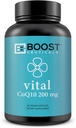 CoQ10 200mg □ Alta Absorção Coq10 com Bioperine □ Pure CoQ10 Vegan Non GMO