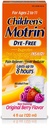 Johnson & Johnson Motrin Childrens Formula, 4 onças, Dye- Free, Berry