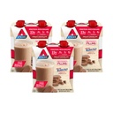Atkins Creamy Chocolate tamanho proteína Shake, 23g de proteína, baixa glicêmica, 4g de carboidrato líquido, 1g de açúcar, Keto Friendly, 12 contagem