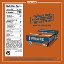 CLIF Builders - barras de proteína - chocolate sabor manteiga de amendoim - 20g de proteína (2,4 onça, 12 contagem) (agora sem glúten)