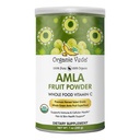 Orgânico Veda Amla pó Orgânico,7oz - pó de gooseberry indiano para o cabelo - 100% puro Amla fruta em pó rico em vitamina C, antioxidantes, Suporta imune, digestivo e saúde da pele, Não-GMO, Vegan