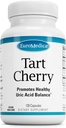 EuroMedica Tart Cherry - Suplemento antioxidante para apoiar saudável equilíbrio ácido úrico & saúde conjunta - Vegan Suplemento Nutricional - Suplemento dietético para ajudar a recuperação após o exercício - 120 Cápsulas