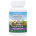 Naturezas Plus Animal Desfile Immune Booster - Tropical Berry Flavor - 90 Animal-Shaped Mastigable Tablets - Fornece suporte do sistema imunológico - Gluten Free, Vegan - 45 Servings