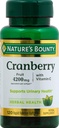 Fruta de cranberry da recompensa da natureza 4200mg Plus Vitamina C, 120 Softgels (pacote de 1)