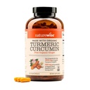 NatureWise Curcumin Turmeric 2250mg - 95% Curcuminoids & BioPerine Black Pepper Extract para Absorção Avançada - Apoio à Saúde Diária Conjunta e Imune - Vegan, Não-GMO, 360 Count[120-Day Supply]