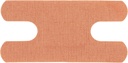 Henry Schein Bandages adesivos de tecido estéril Knuckle, 1,5" x 3" – Individualmente embrulhado Primeiros Socorros Tiras de cuidados de feridas para juntas de dedos, flexível e durável – 100/Bx