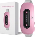 Almofada de aquecimento elétrico, Almofada de aquecimento menstrual sem fio portátil com 4 níveis de calor e 4 modos de massagem, Cinto de envoltório de barriga de aquecimento grande rápido para cãibras, presentes de alívio da dor nas costas para mulheres