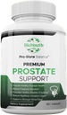 Suplemento Natural de Próstata para Homens, 60 Cápsulas - Mistura Nutritiva de Alho, Punicalagins, Tribulus Terrestris & Selenium