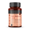 Alta Absorção 5HTP 300mg x 90 comprimidos - fornecimento de 3 meses. com vitamina C, B6 e extrato de pimenta preta