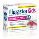 Florastor Kids suplemento probiótico diário, sem sabor pó mistura com alimentos ou bebidas, uso com antibióticos, Saccharomyces Boulardii CNCM I-745 (20 saquetas), pacote de 2