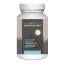Mountain Peak Adrenal B Complex - Cortisol Support w/Ashwagandha, Vitamina B6, B12 & C - Ajuda a apoiar níveis de estresse - Encodcrine & Sistema Nervoso Suplemento de suporte (90 Cápsulas Vegetarianas)
