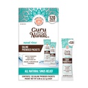 GuruNanda PreMistured Saline Packets for Nasal Rinse (120 Count), All Natural Sinus Rinse Packets to Help with Allergies & Congestion Relief, 0.08oz Cada
