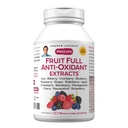 ANDREW LESSMAN Fruit Full Anti-Oxidante Extratos 60 Cápsulas - 14 Extratos de Fruta Natural e Berry. Bilberry, Cranberry, Sementes de uva, Romã, Resveratrol e mais. Cápsulas fáceis de engolir