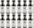 Tintura de iodo branco Germa. Antisséptico de Primeiros Socorros para Raspas Menores, Cortes, Contusões e Queimaduras. Evita a Infecção da Pele. 1 oz. Embalagem de 12