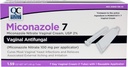Qualidade Escolha Miconazol Nitrato 2% 7 Dia Vaginal Antifúngico Creme, 1,59 Onças (45g)