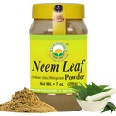 BASIC AYURVEDA Neem Leaf Powder 7.05 Oz (200g) • Puro & Suplemento de ervas naturais para a pele, cabelo e bem-estar
