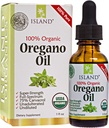 Óleo de orégano gotas líquidas orgânicas - 100% puro e undiluted - USDA-certificado orgânico (1 oz) 75% Carvacrol - crescido em Espanha - Imune suplemento de suporte com óleo de orégano.
