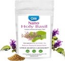 One Planet Nutrition Nano Holy Basil Powder 8 oz (227 Servings), Tulsi, Nano para absorção melhorada, Suporta alívio de estresse e apoio imunológico, Não-GMO, Vegan, Gluten Free