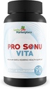 Pro Sonu Vita - Suplemento de suporte natural do ouvido - Promover a função auditiva melhorada e audição com vitaminas, minerais, antioxidantes, & extratos de ervas - Ajuda ouvido interno e saúde do ouvido médio