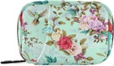 Rose Floral Birds caixa de pílulas 7 dia caso saco de pílulas viagem saco organizador com zíper portátil caso compacto tamanho para suporte de suplementos de vitamina