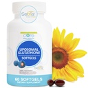 Núcleo Med Science Suplemento de Glutationa lipossómica (500mg, 60 Softgels) - Setria Reduzida Pura com Complexo Fosfolipídio - Suplemento Antioxidante para Energia e Pele